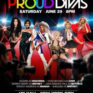 Chad Michaels Instagram - @nycpride approaches and @vossevents #ProudDivas is not to be missed!! Catch a STAR and grab your tickets at:
VossEvents.com