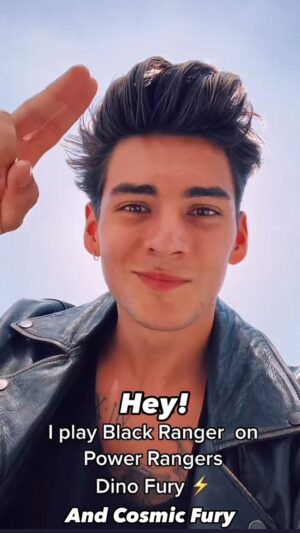 Chance Perez Instagram - Reminder that Power Rangers Dino Fury and Cosmic Fury are streaming on @netflix if you haven’t seen it yet! 😊 ⚡️ 🪐 
Go reignite your childhood nostalgia ❤️ 

#powerrangers #blackranger #dinofury #cosmicfury #mmpr