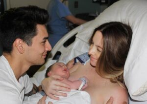 Chance Perez Instagram - Lincoln Robert Perez💙
Our not so little guy joined us at 8lbs 8oz at 5:45am, Sunday the 7th. 
Bringing you into this world was no small feat and I have so much gratitude for the healthcare workers at Long Beach Memorial. Special thank you to my nurses, the NICU nurses and doctors that took great care of us. 
We’re all home now, healthy and healing. 
We have received such an outpour of love via texts and calls and I apologize if I haven’t gotten back to you yet 😅 please know your thoughts, congratulations and prayers have meant everything to us!
Chance, thank you for being my rock and foundation 🖤 You’re a real trooper and I wouldn’t have made it without you. 
I’m so excited for what is to come for our new family of four.