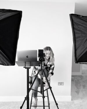 Chanel Cresswell Instagram - 🎬🎥As we gear up for tonight’s Bafta awards … 
It’s a reminder of all the hard work and endless hours people put in - sometimes to succeed or some times not 🙃 It takes determination 👏🏼

So thanks to all those family members and friends who help those actors !😚Reading in, helping with lights, the lights falling down,💥the cameras, the cameras having tantrums 😤 and those tripods that have minds of their own ! 📸 … it’s all part of the fun 😍🤪

Zooms, self tapes, meetings…. It’s all part of the mayhem 🥳 
The best advice : THE BULBS ARE HOT AFTER 🥵😅🤕🩹