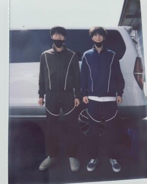 Chang Ryul Instagram - 선규선배님이랑 🖤🎞️📸