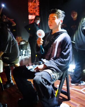 Changmo Instagram - 콘서트 비하인드