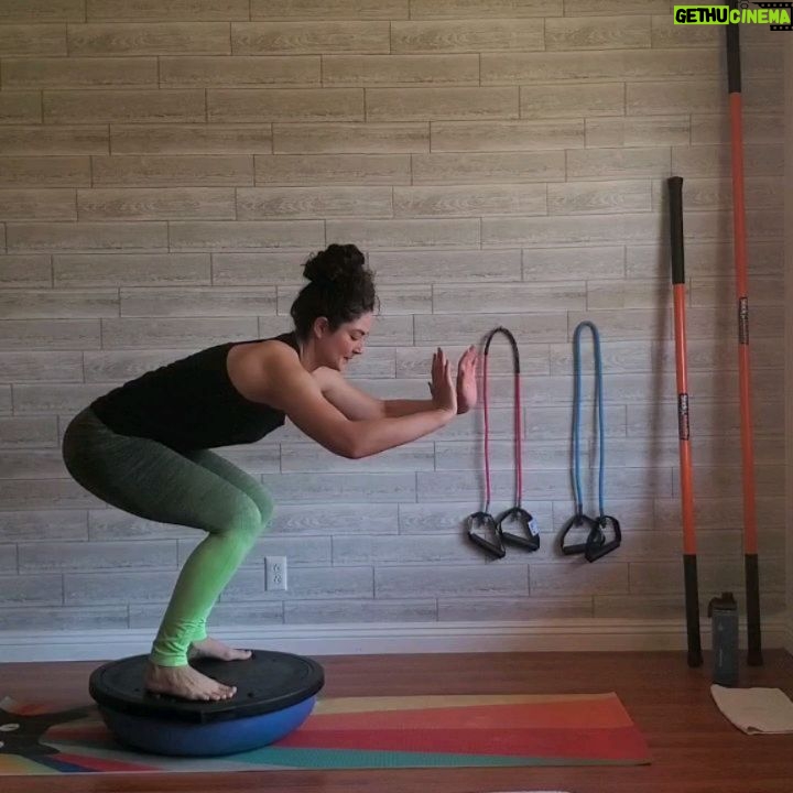 Chanon Finley - 151 Likes - Friday Funday with some Bosu Core Exercises!
Give these moves a try! You're guaranteed to smile doing the circles on the bosu. Feels just like being a kid on the playground again!
#bosuworkout #bosuballworkout #absworkouts #absandcore #playtime #fridayflex #coreworkout #corestrengthening #armsandabs #armsathome #absathome #homeworkouts_4u #homeworkoutvideos #workoutinspo #fitnessover40 #fitnessathome #fridayfunday #workthebodycalmthemind