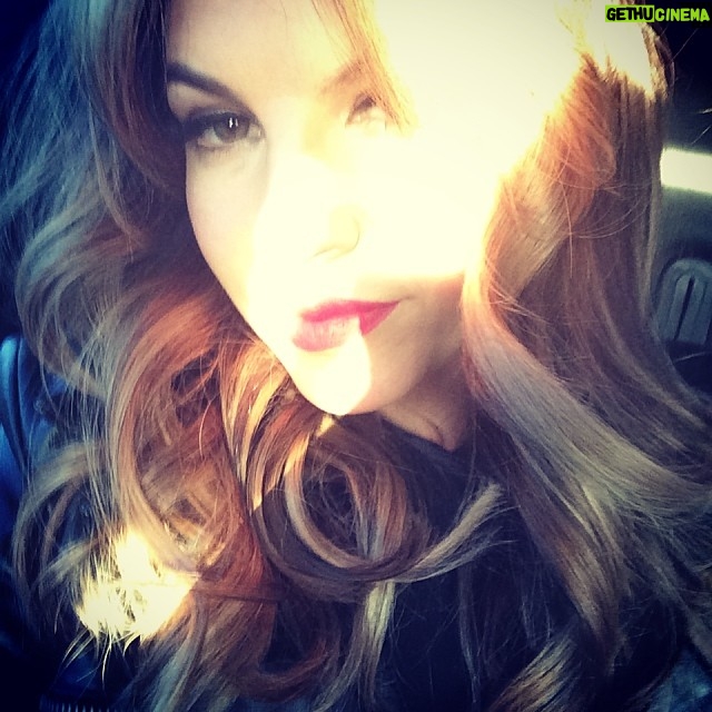 Charity Shea - 472 Likes - 6:30 am driving to @AccessHollywood live rolling with 1 hour of sleep and a coffee. I highly recommend it, it's like going to work drunk!!