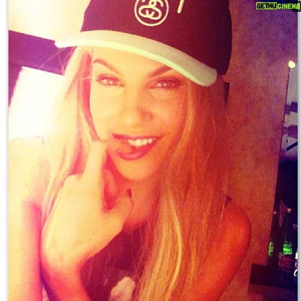 Charity Shea - 524 Likes - Got my @Stussy hat on.....waiting to shoot my sexy scene...yikes!! I just want to be surfing right now!! 😁#singleladies3