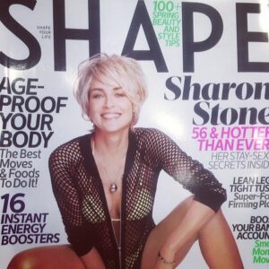 Charity Shea Instagram - Is that #SharronStone on the #cover of #Shapemagazine @Shape_magazine #awesomeness she looks amazing #inspiring #healthies