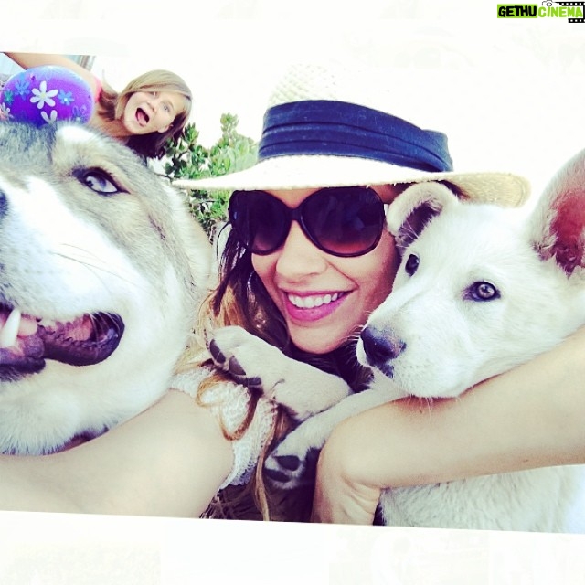 Charity Shea - 608 Likes - Easter selfie with #furbabies #cedar #feather HAPPY EASTER