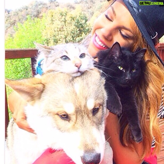 Charity Shea - 491 Likes - @peoplemag animal attack photoshoot for #peoplepets #fbf