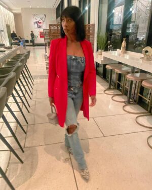 Charketa Glover Instagram - Nightlife…#LAfashionweek #CharGlover #coreyroche