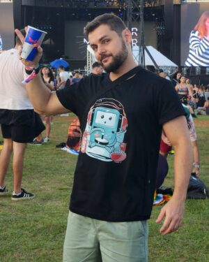 Charles Emmanuel Instagram - Meu primeiro Lolla - dia 01
