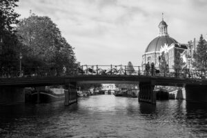Charles Michael Davis Instagram - This is a picture of a bridge in Amsterdam.