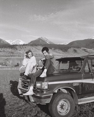 Charlie Plummer Instagram - thank u @gq 
🦬🦬🦬🦬🦬🦬
RP: For this month's #YourLast5Photos, @charliefplummer walks us through the recent images in his camera roll after driving cross country with his best friend @delwatergap: 

About the photographs, he writes: "These photos represent the serendipity of a few big themes in my life meeting up to create a dreamy moment in time that I’ll always hold close. Getting to work with one of my favorite writers in the world in one of my most precious places in the world is beyond special in itself. But when that writer also happens to be one of my best friends, it feels like going to the moon. These pictures are a reminder of that feeling and hopefully always will be."
