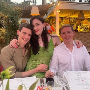 Charlie Ray Instagram - the game is to find the hysterical joke in every possible moment, laugh until you suffocate, cry the good kind of tears, dance until you levitate. love these two with my heart served whole, on the bone, à la plancha ❤️ 🎣