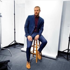 Charlie Weber Instagram - #bts of my shoot for @bellomag the other day. A fun day with cool people..... it’ll be out soon.....😎
