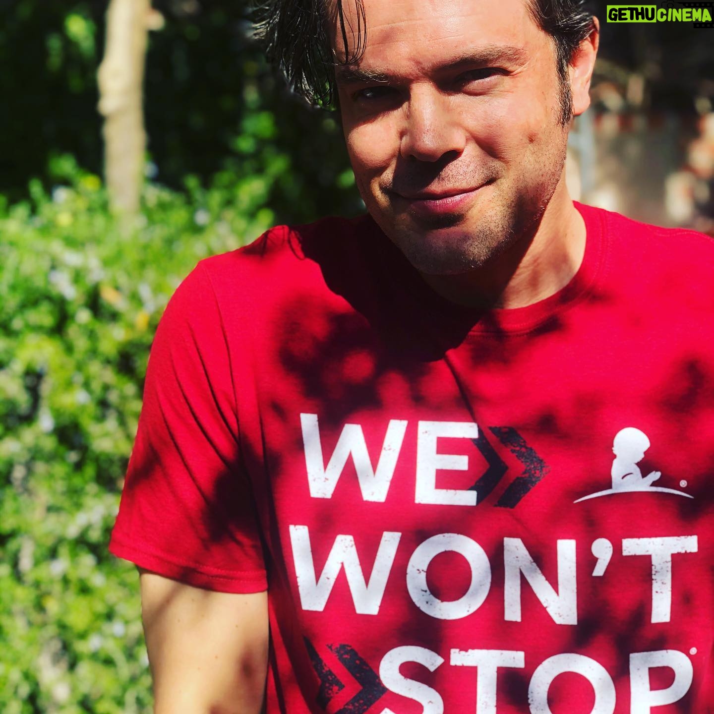 Charlie Weber - 63.7K Likes - As always I am honored to support @stjude and their #StJudeWontStop life saving mission this holiday season.
What an incredible thing that families never receive a bill.
Not for treatment, travel, housing, or food!
If you want this t-shirt please go to wewontstop.org
Thank you....🙂