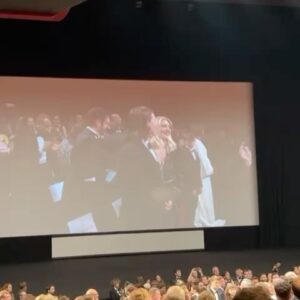 Charlotte Vandermeersch Instagram - Cannes recap. Red carpet after working intensely with this beautiful group of people (and so many more). Grazie mille, ragazzi. Thank you!! What a gorgeous Belgian-Italian love story it has become. We love you.  #theeightmountains #leottomontagne #officialselection @alessandro.borghi #felixvangroeningen #lucamarinelli @cognettipaolo #lupobarbiero #cristianosassella @elisabetta_mazzullo @filippotimi #elenalietti @surakshyapanta @palma_andrea_  @visionfilmdistribution @wildsidesrl #menuettofilms #rufusfilms @pyramide_productions @elastic_film @cannes.2022