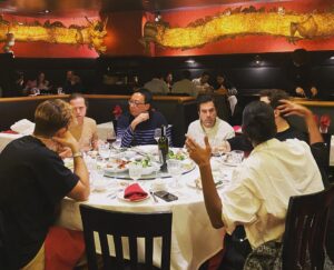 Charlotte Vandermeersch Instagram - An amazing 1st week it was for The Eight Mountains in the US. It had the highest per theater average for any European film this year and the highest per theater average for any Italian film in the US since Paolo Sorrentino’s The Great Beauty in 2013. Being the New York Times’ Critics Pick was the 🍒on the cake.  Grateful and happy to share the love!
Thank you, everyone at @asideshowfilm  @janus_films @criterioncollection. Thanks @angelikafilmny @filmlinc ! Thanks to all the people who are coming to see the film & are spreading the word 🌎  #theeightmountains @cognettipaolo #lucamarinelli @alessandro.borghi #felixvangroeningen @wildsidesrl @visionfilmdistribution @menuettofilm #rufusfilms #leottomontagne  And thank you @meryllrogge for your fantastic sweater and knitwear, keeping me warm through the thick New York rain. The Eight Mountains opens in Los Angeles @nuarttheatre this weekend!!