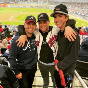 Chase Chrisley Instagram - Great game with better people! Go braves! @theleewhite @betheboo @madisonbrainard @graysonchrisley