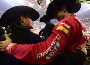 Chase Outlaw Instagram - The champ and Outlaw are reunited in the Big Apple! Catch night two of the Monster Energy Buck Off At the Garden at 6:30 PM ET on RidePass on Pluto TV. #nashvillestampede #teamstampede #pbr #gowin