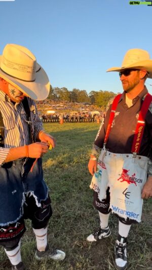 Chase Outlaw Instagram - Make plans to come next Labor Day weekend to Clinton, Ar to circle the wagons and buck some bulls with us at Chase Outlaw’s Chuck and Buck during The National Chuckwagon Races… a dang good time.

@travelnta | @shaylatravelnta | @americanhatco | @wrangler | @lefeeds | @wwlivestocksystems