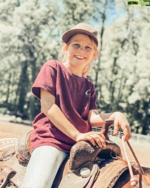 Chase Outlaw Instagram - Happy 12th birthday my baby girl. There’s no doubt your riding the prettiest gray stud horse a cowboys ever seen in pastures greener that anyone here has ever rode I love you cashmoney @outlawnic  @outlaw_24 @bariddle