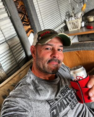 Chavo Guerrero Jr. Instagram - Camping for NYE….One question: Why is beer so good? 😊 🍺 #beermakesyouhappy #beermakesyouhandsome #beermakesyouhungry #beermakesyouhealthy #beermakesyouhusky #beermakesyouhandstand