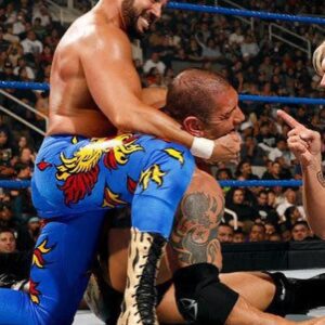 Chavo Guerrero Jr. Instagram - Happy Birthday my brother @davebautista Thanks for all the good times, & thanks for not kicking my ass too bad in the wrestling ring! Through all the ups & downs of this crazy business, you’ve always been an OG & my brother. Happy Birthday Big Davo! 🥂 #davebautista #wrestlingfamily