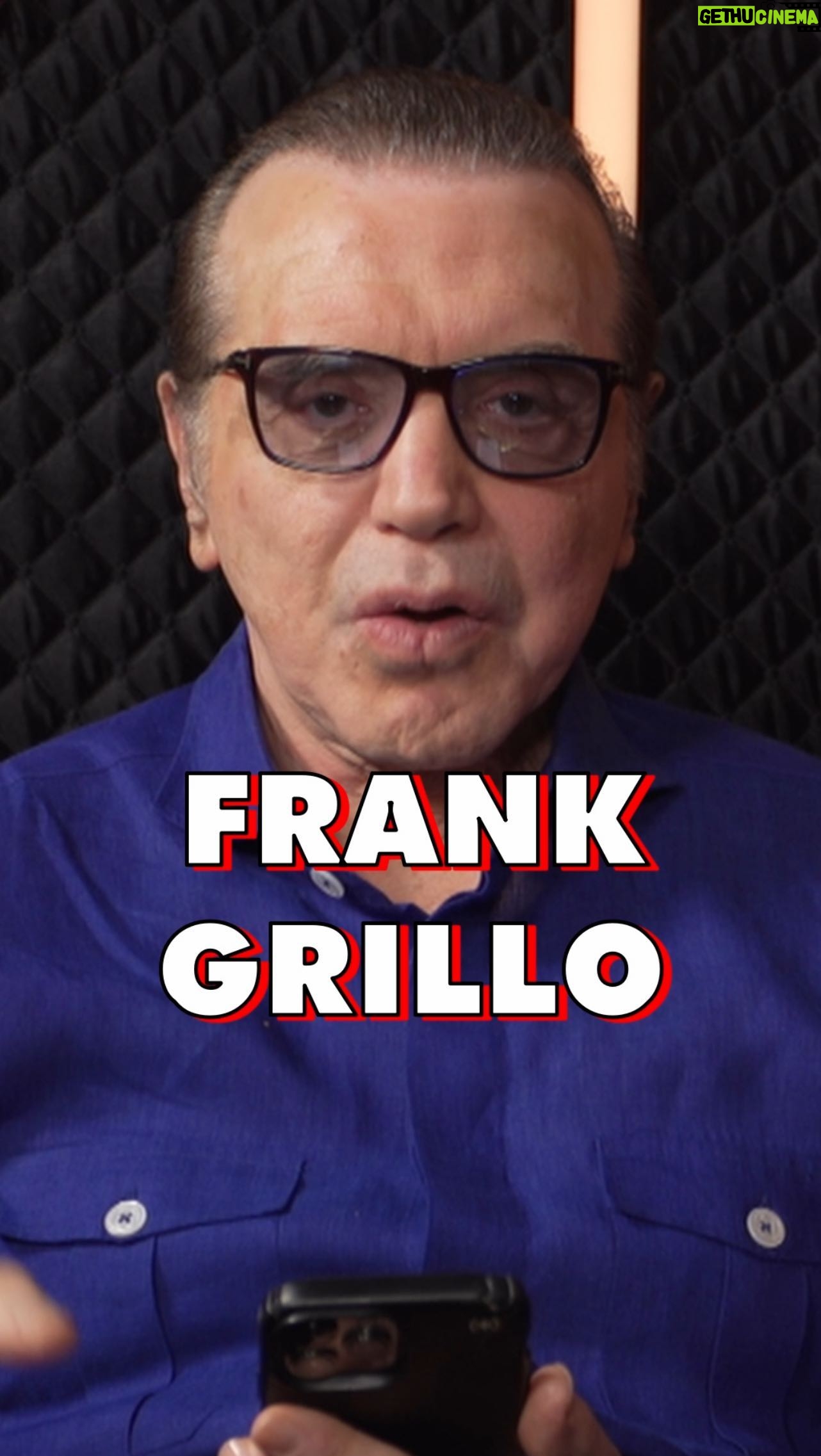 Chazz Palminteri - 5.1K Likes - On this weeks episode we have the amazing actor and esteemed guest Frank Grillo, who is also another actor from the Bronx!
Frank Grillo, known for his roles in blockbuster hits like "Captain America: The Winter Soldier," "The Purge" series, "Warrior," and "Kingdom," shares his journey as an actor and the challenges and triumphs he has faced along the way.
Watch this weeks episode on my YouTube channel or listen to it on almost any podcasting platform.