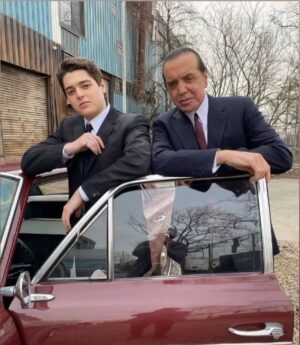 Chazz Palminteri Instagram - Happy Birthday to my son Dante - one of the joys was to work with you on Godfather of Harlem… I love you my son.