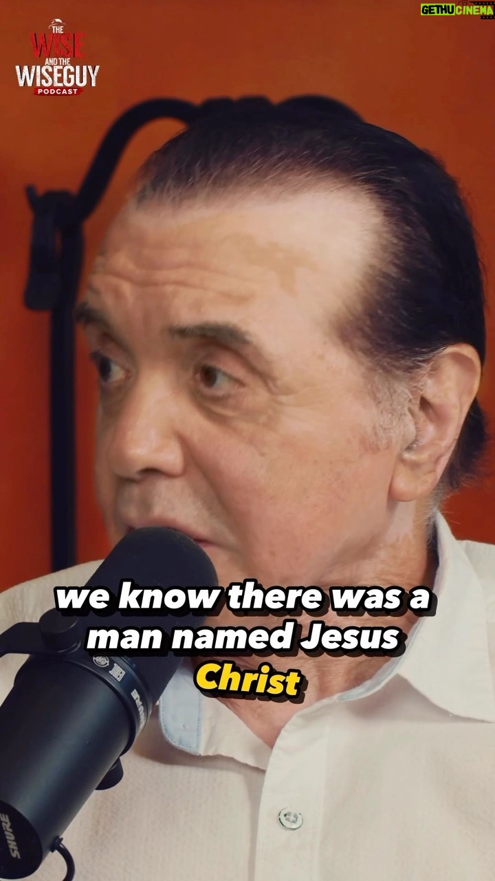 Chazz Palminteri - 3K Likes - Do you believe in Jesus Christ?
In case you missed last weeks episode of "The Wise and the WiseGuy", here is a short clip of what Michael and I spoke about. In this episode, we talk a lot about our beliefs, experienes and journey through our faiths.
Join us every Wednesday at 11am PST on YouTube or any other podcasting platform.