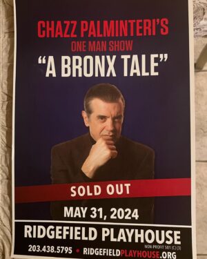 Chazz Palminteri Instagram - last night another SOLD-OUT SHOW at the Ridgefield Playhouse… Put this show on your bucket list...if you would like to see the WORLD Premier of the one man show....June 13 get tickets at the Tribeca film festive or Denirocon.com