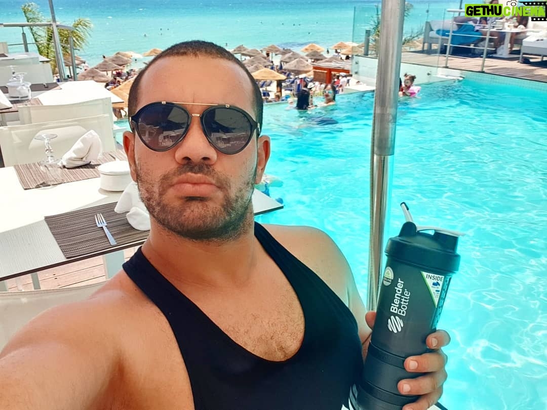 Chedi Amir - 3 Likes - Pool workout ❤💪🏋️♂️ @chedi.amir 🥰
#workout #gym #fitness #pop#poolworkout #lifestyle #healthylifestyle #swimmingpool #swim #pool #view #water #lifestyle #holiday #summer2k19 #luxury #photography #hotel #instagood #sunday #photooftheday #chediamir #chedi_amir #tunisia #tunisie #tunis #hammamet #sindbad #تونس #شادي_أمير