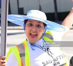 Chelsea Rendon Instagram - It’s taken me a few days to wrap my head around this. From being on the picket lines supporting the WGA to stepping up and being a Sag-Aftra Strike Captain. This whole experience was unforgettable. It was fun, painful, exciting, stressful, amazing and horrible. Connecting with my fellow captains and being part of Latinas Acting Up were beautiful things I don’t know I needed. Thankful we all made it through and hopeful for the future! Excited to get back to work soon! #Strike #WGAStrong #SAGAFTRAStrong #StrikeCaptain #TeamWB #LatinasActingUp #community #itsover ❤️🎉