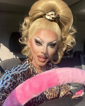 Cherry Valentine Instagram - On my way to tell everyone that @bbcthree returns to TV screens tonight! I’ll be appearing on the @bbctheoneshow today at 7pm to talk about my new documentary ’Cherry Valentine: Gypsy Queen and Proud’, which will be airing on @bbcthree’s premiere night, straight after Drag Race UK vs. The World! @dragraceukbbc 🇬🇧

Then heading straight to the stage for the premiere show of the @dragraceukbbc season 2 official tour with @vossevents 🔥
