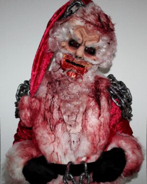 Cherry Valentine Instagram - Excited to see this big guy tonight! 🥰🎄 Eating all those the mince pies got a little boring 🎅🏽

Thanks @mostlydeaddotcom for this festive mask perfect for the holidays, added a beautiful beard and some gorgeous Snow White curls for an extra Santa pop 💕 costume by me and Mrs Claus.

*disclaimer, this is all SFX makeup and Santa did not break into my neighbours house and eat all the children then come round mine for a photoshoot