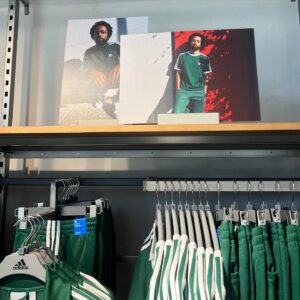 Cheryl Des Vignes Instagram - I can’t believe I’m really featured in an Adidas store 🥹 Such a cool experience with an amazing crew. I couldn’t have asked for a better first big shoot surrounded by cool people 🫶🏾
