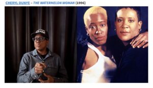 Cheryl Dunye Instagram - Thank you @rottentomatoes for celebrating me and 𝙨𝙤𝙢𝙚 of the trailblazing Black women filmmakers this month! 

@ayomentary, @realdarnellmartin, @euzhanpalcyofficial, @dash_julie, @kasi_lemmons, Kathleen Collins, @leslie_harris_loves_cinema, @drmayaangelou, @zeinabu_i_davis 

Photography credits: @jmehopper   @lakariniux