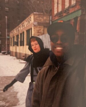Cheryl Dunye Instagram - I’m heartbroken to learn that a near and dear collaborator, actress, artist, activist and ally, Nora Breen passed away during the holidays. We met in Philly in the early 80’s in the basement of The Wooden Shoe Bookstore where we volunteered among the collection of radical literature and off beat vinyl. She was one of the few people who made the city her canvas for making art and she was always happy to play “the white woman” in my critique of race privilege and queer injustice.

Back in the day, Nora appeared in THE POTLUCK AND THE PASSION, GREETINGS FROM AFRICA, and appeared in the fictional photo archive for my first feature, THE WATERMELON WOMAN.

Last October we reconnected. Nora updated me on her street art projects and rasing hell in her insta stories.

In her last text to me Nora closed with:
“Keep on keeping on and forever Philly.” 

Rest in the Radical Nora! @thenorabreenproject.  http://www.norabreen.com/ @thewoodenshoebooks