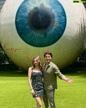 Chester Rushing Instagram - 🥳 Celebrating our 7th anniversary at the Giant Eyeball of Dallas!
We were thrilled to get a private tour & actually walk on the lawn, something not usually allowed! This made our day even more special.
Ava & I had an amazing time together. ❤️

Thank you to the Security Team @thejouledallas for keeping us safe during our stay. 

#Anniversary #Dallas #SpecialMoment #grateful