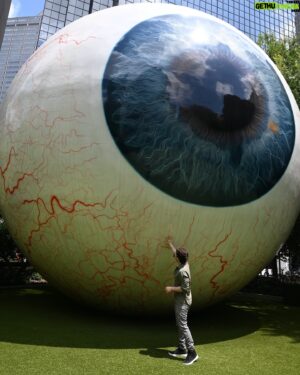 Chester Rushing Instagram - 🥳 Celebrating our 7th anniversary at the Giant Eyeball of Dallas!
We were thrilled to get a private tour & actually walk on the lawn, something not usually allowed! This made our day even more special.
Ava & I had an amazing time together. ❤️

Thank you to the Security Team @thejouledallas for keeping us safe during our stay. 

#Anniversary #Dallas #SpecialMoment #grateful