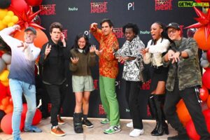 Chester Rushing Instagram - Thank you @dreamworks for such an amazing screening of “Fright Krewe” last night! Our show drops Monday Oct 2nd on both @Hulu & @peacock !!! 🦇✨Thank you to @realeliroth & our amazing writers, directors, animators, producers & production team who without you this wouldn’t be possible! To our amazing cast who’s talent is remarkable, it’s an honor to work alongside you. 💚 -Love Stanley 
#dreamworks #animation #frightkrewe