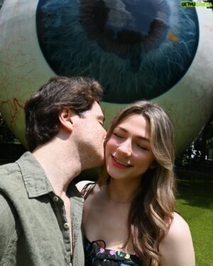 Chester Rushing Instagram - 🥳 Celebrating our 7th anniversary at the Giant Eyeball of Dallas!
We were thrilled to get a private tour & actually walk on the lawn, something not usually allowed! This made our day even more special.
Ava & I had an amazing time together. ❤️

Thank you to the Security Team @thejouledallas for keeping us safe during our stay. 

#Anniversary #Dallas #SpecialMoment #grateful