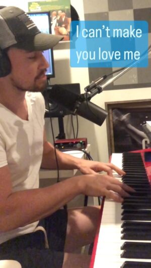 Chester See Instagram - Just finding the right key.