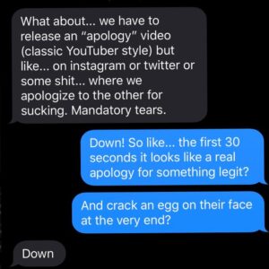 Chester See Instagram - I’m incredibly “sorry” @joebereta and everyone else I let down.  I’ll be better... at fantasy football