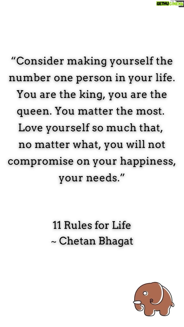 Chetan Bhagat - 4.2K Likes - Love yourself first. You matter the most. šæšš»