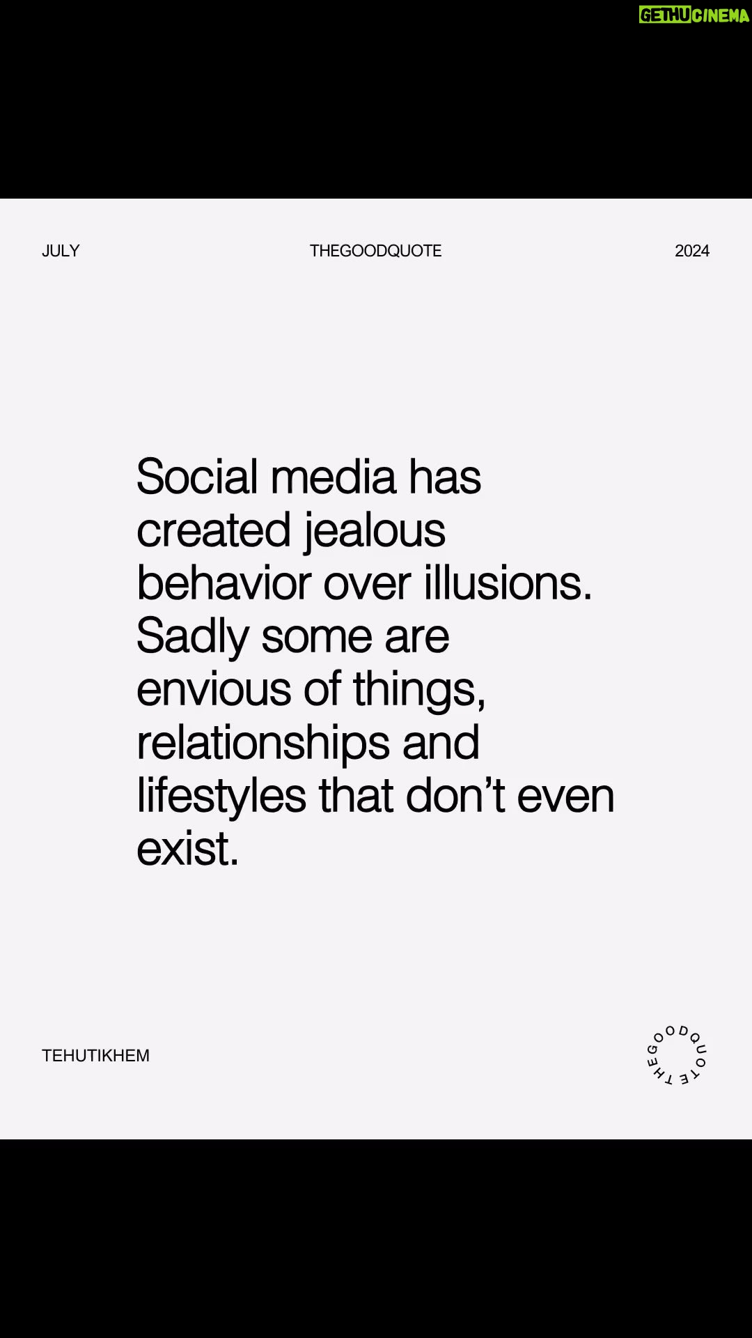 Chetan Bhagat - 3.6K Likes - Do NOT believe everything you see on social media! āš»
Posted @withregram ⢠@thegoodquote