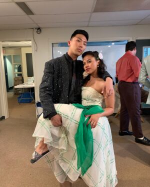 Cheyenne Isabel Wells Instagram - Some of the best ever moments were while filming Episode 8 ❤️

Our last day on set was a huge episode 8 day We didn’t have much time to get A LOT done but we did it 🙌🏽Thanks to our amazing cast and crew and our incredible director @annabeloakes, this is such a beautiful episode. 

Use code PINKLADIES to get one month free on @paramountplus 💋