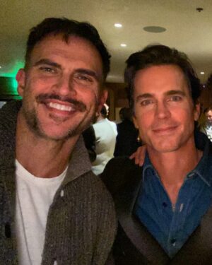 Cheyenne Jackson Instagram - Celebrating my pal @mattbomer on his @toddsnyderny campaign and his INCREDIBLE show on @showtime #FellowTravelers.  If you haven’t seen you must check it out.  Sexy, sweeping, and gorgeously acted by the entire ensemble.