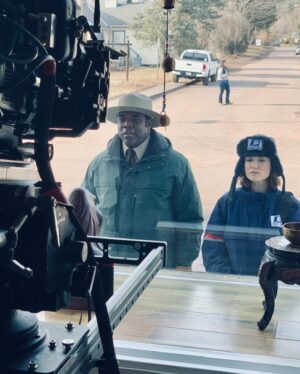 Cheyenne Jackson Instagram - (This is Devon.  He’s a tech genius who can’t live without his infrared sauna or a strong statement hat.) Right before the pandemic hit, me and some of the funniest and finest people I’ve worked with made a little movie way up in the Catskill Mountains.  It was 17 degrees some days and it was the most fun ever.  Well...our movie #WerewolvesWithin opens today in theatres and on VOD everywhere on 7/2.  It’s certified fresh on #RottenTomatoes 🍅 and @joshruben is responsible for the magic & madness you see onscreen.  Please check it out. 🐺 #WerewolvesWithin #IFC