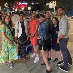 Cheyenne Jackson Instagram - Vancouver Nights with funny ladies.  @ryanmcpartlin not pictured because he’s the photographer, but he’s a funny f***er too. 🎂